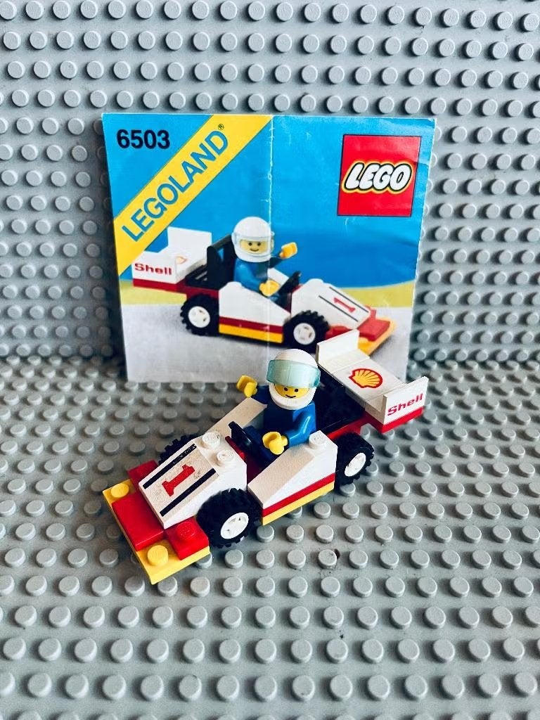 LEGO Classic Town 6503 Sprint Racer, Kinderen en Baby's, Speelgoed | Duplo en Lego, Compleet, Gebruikt, Lego, Ophalen of Verzenden