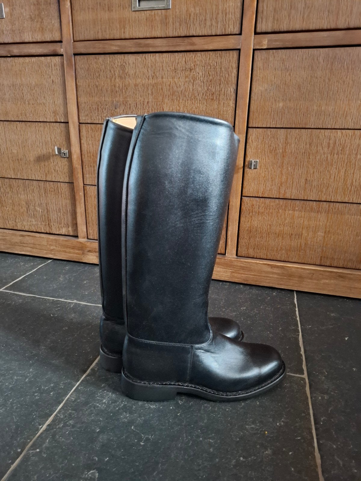 Leren paardrijlaarzen Derby nieuw!, Dieren en Toebehoren, Paardrijkleding, Dressuur, Dames, Nieuw, Ophalen of Verzenden