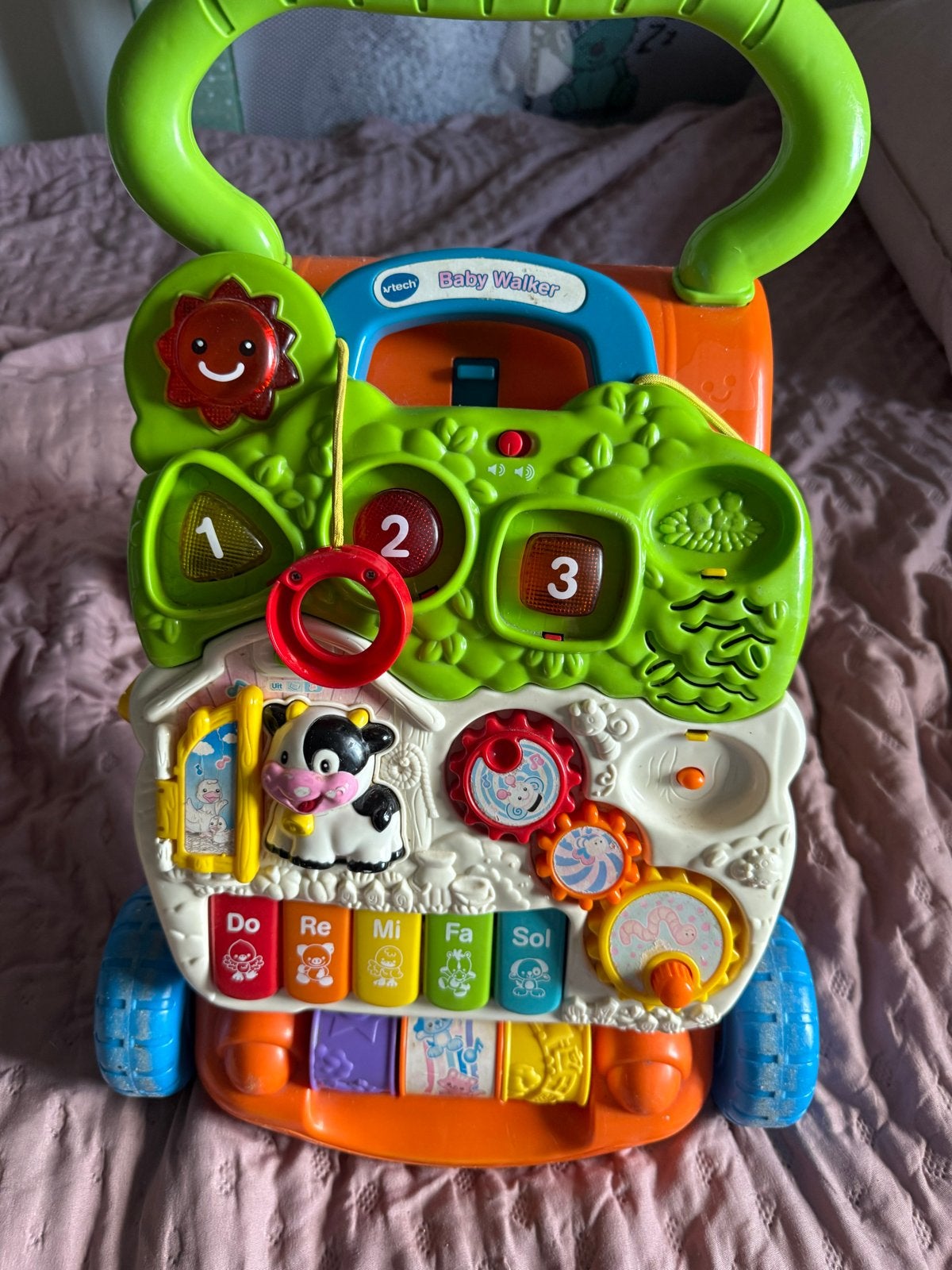 VTech Baby Walker - Loopwagen met activiteitenpaneel, Ophalen of Verzenden, Gebruikt, Overige typen, Met licht