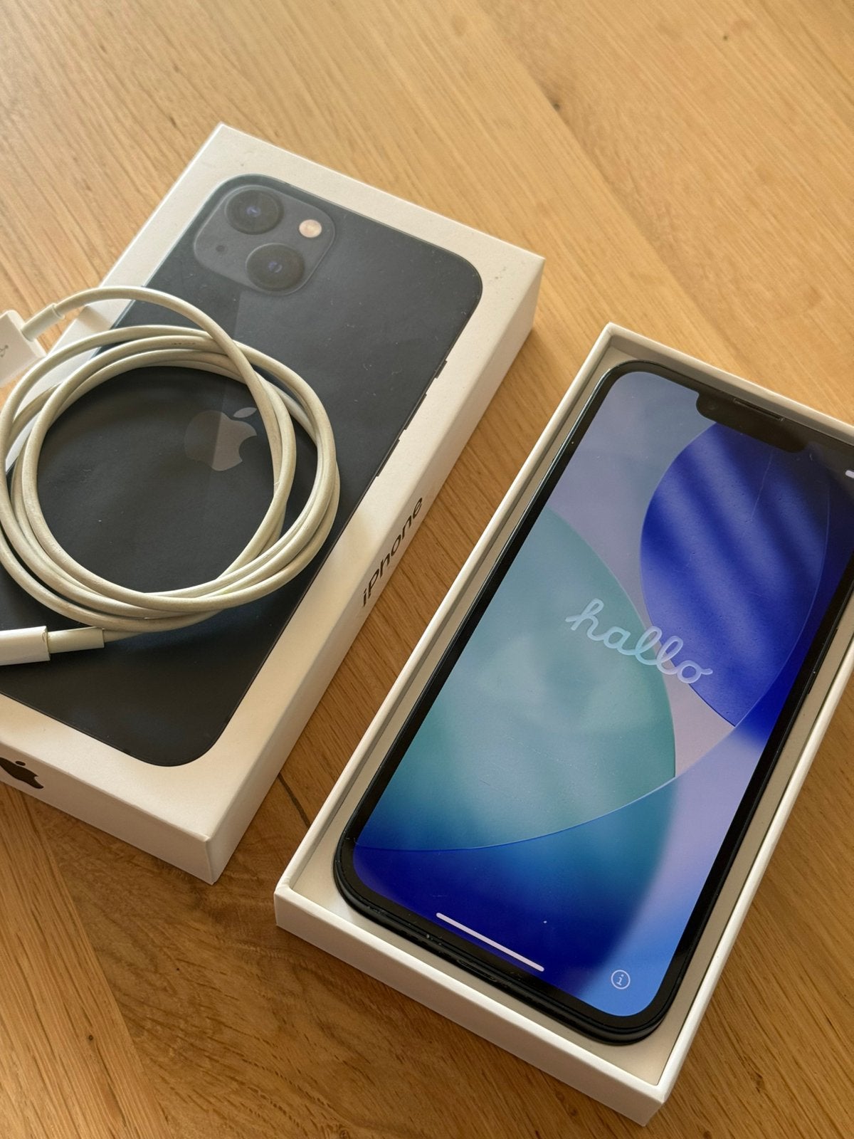 iPhone 13 128GB Midnight, in goede staat, Telecommunicatie, Mobiele telefoons | Apple iPhone, Ophalen, Zwart, IPhone 13, Zonder abonnement
