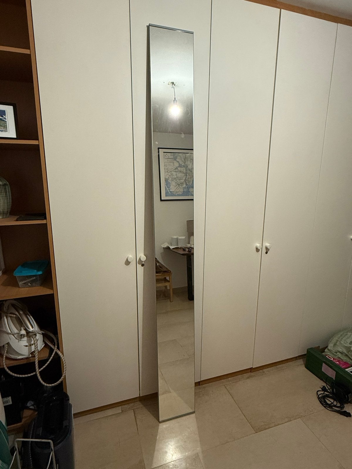 IKEA Pax spiegeldeur 25x230 cm, Ophalen, Minder dan 50 cm, Gebruikt, 200 cm of meer