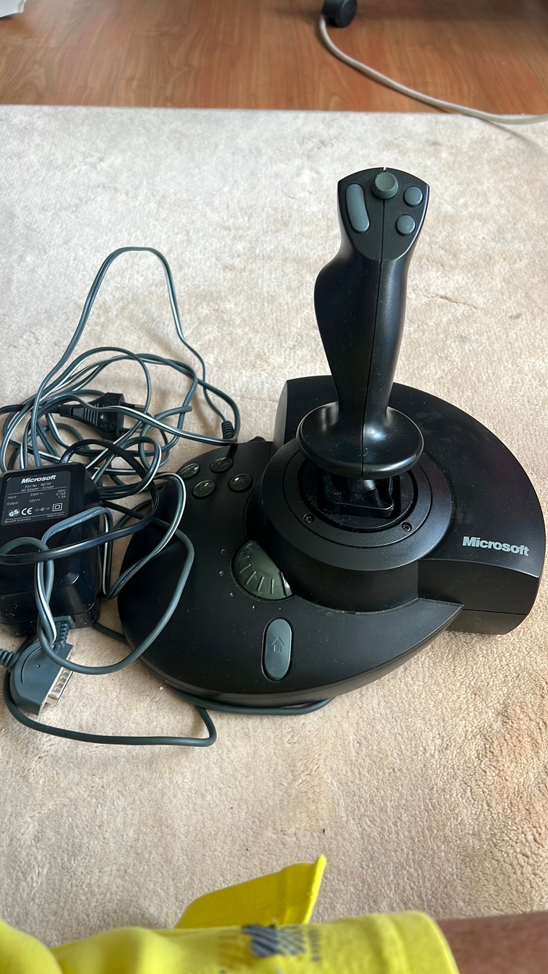 Microsoft SideWinder Force Feedback Pro Joystick, Ophalen, Gebruikt