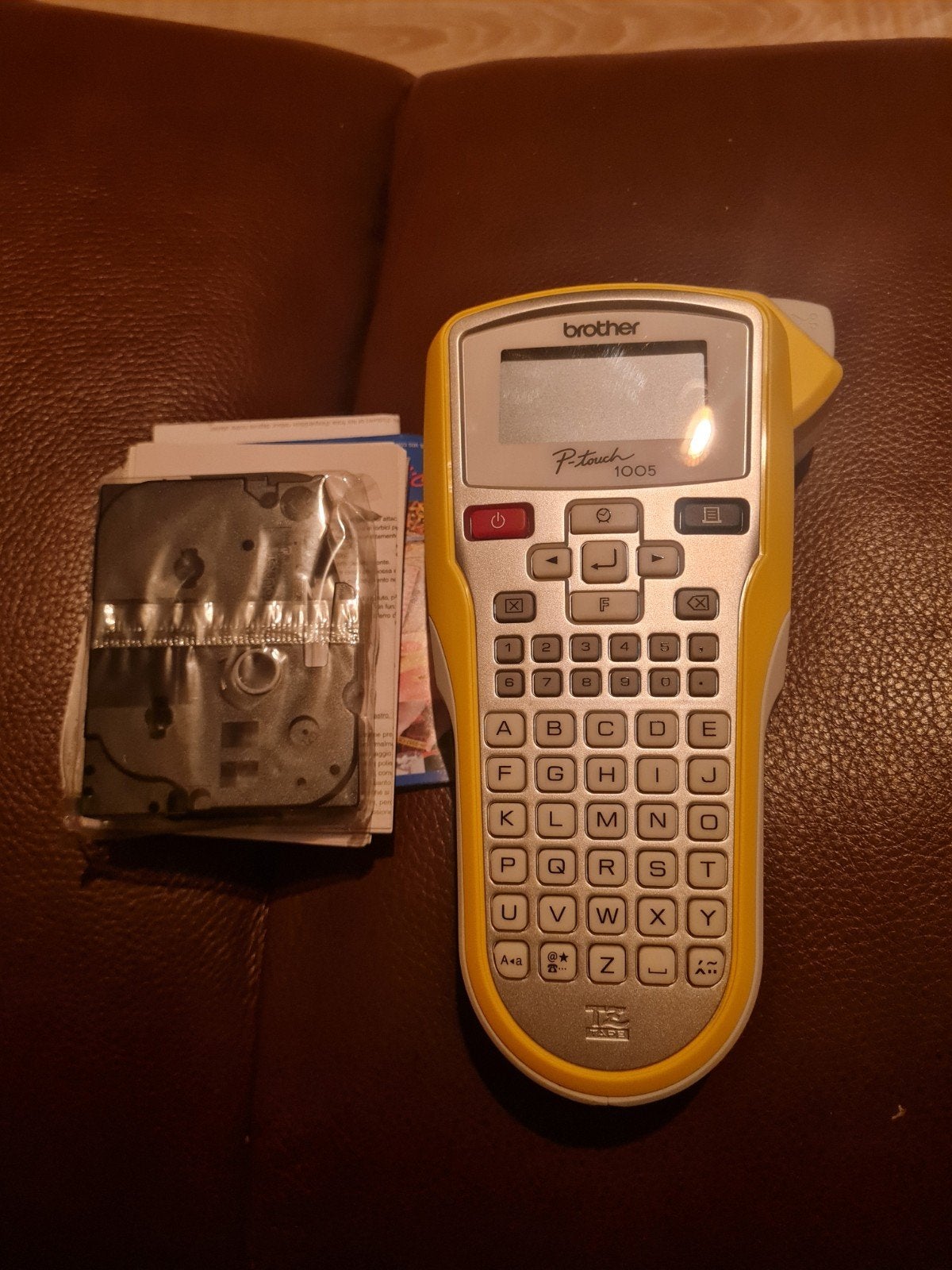 Brother P-touch 1005 labelprinter met QWERTY-toetsenbord, Ophalen, Gebruikt, Qwerty, Tape-label