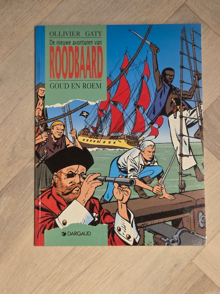 Roodbaard - goud en roem, Eén stripboek, Ophalen of Verzenden, Nieuw