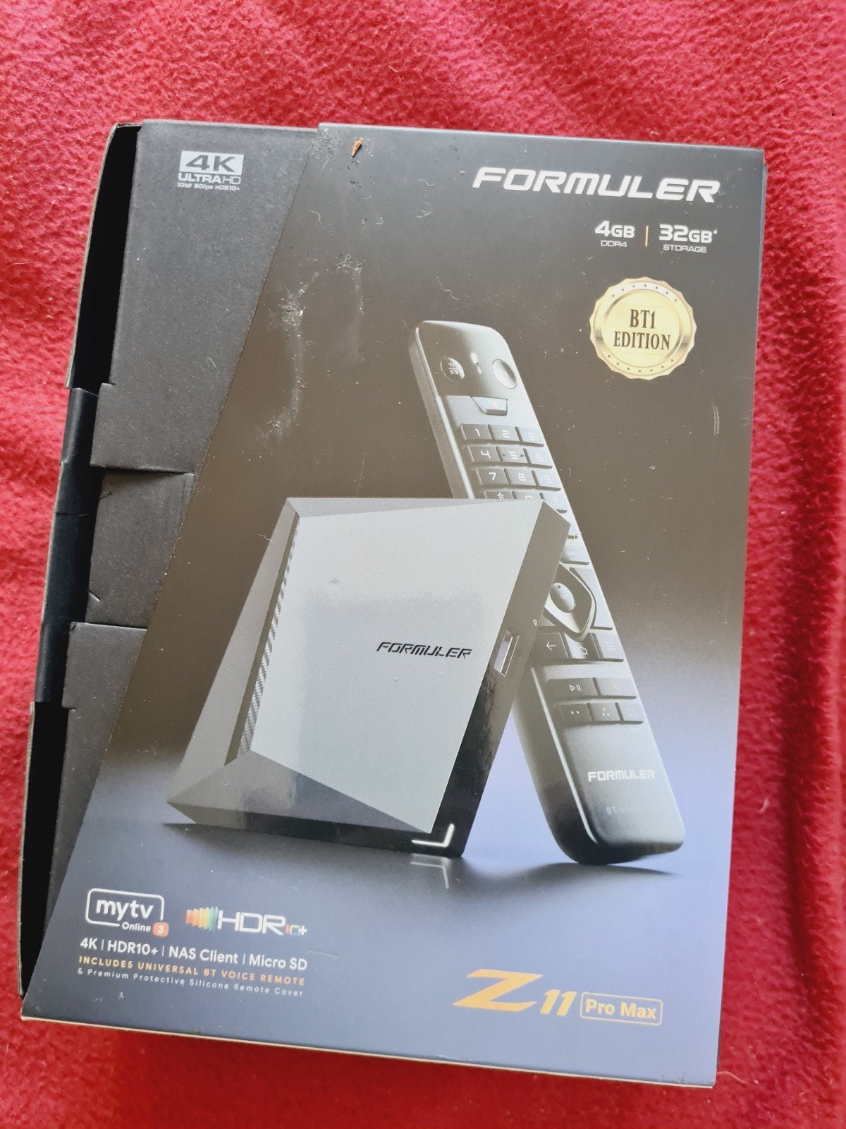 Formuler Z11 Pro Max 4K UHD Android TV Box BT1 Edition, Audio, Tv en Foto, Mediaspelers, Ophalen of Verzenden, Nieuw, HDMI, Minder dan 500 GB