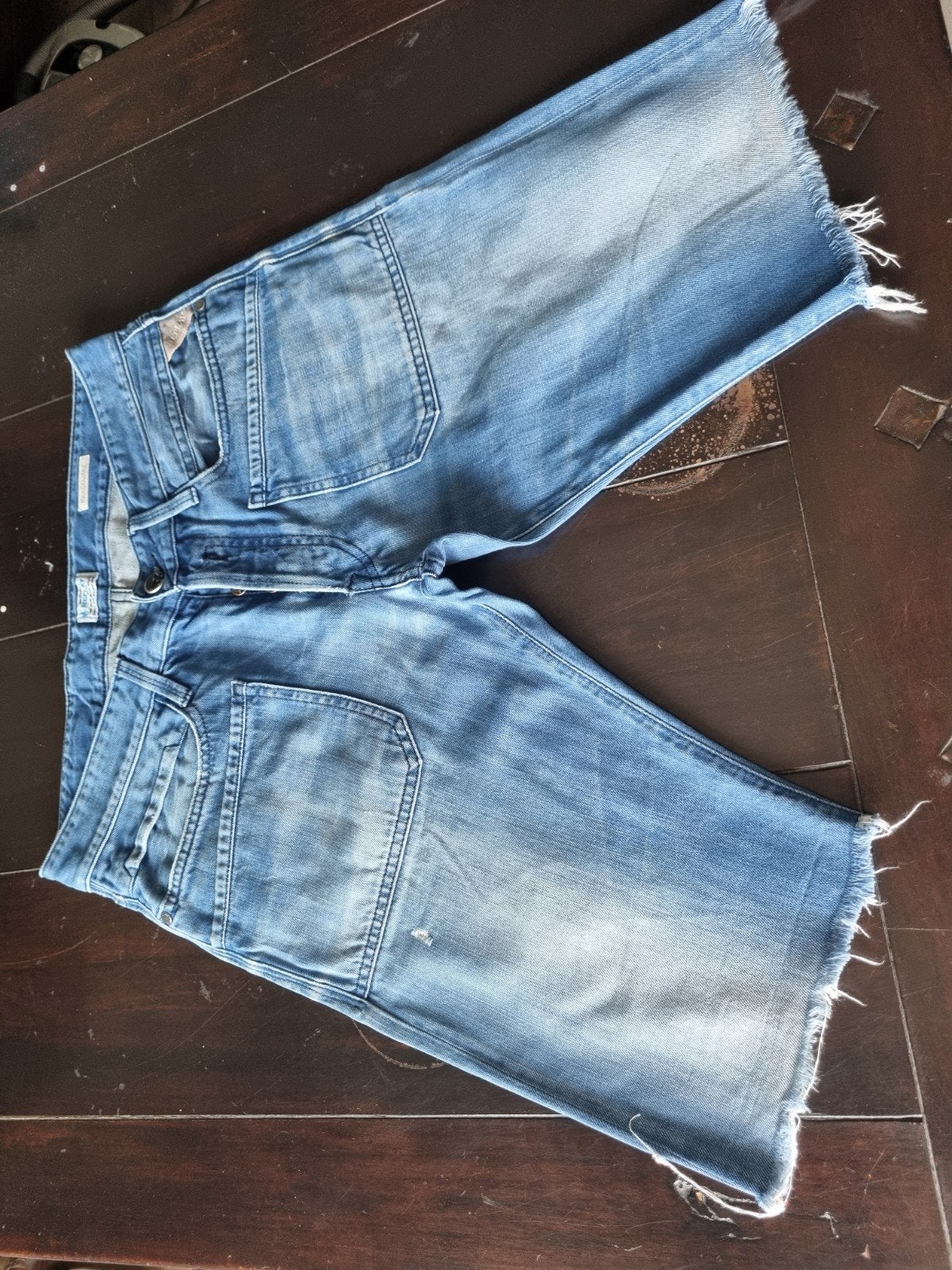 CLASSIC VINTAGE REPLAY MAKGOWANE SHORTPANTS SIZE 32, Blauw, REPLAY, W32 (confectie 46) of kleiner, Ophalen of Verzenden