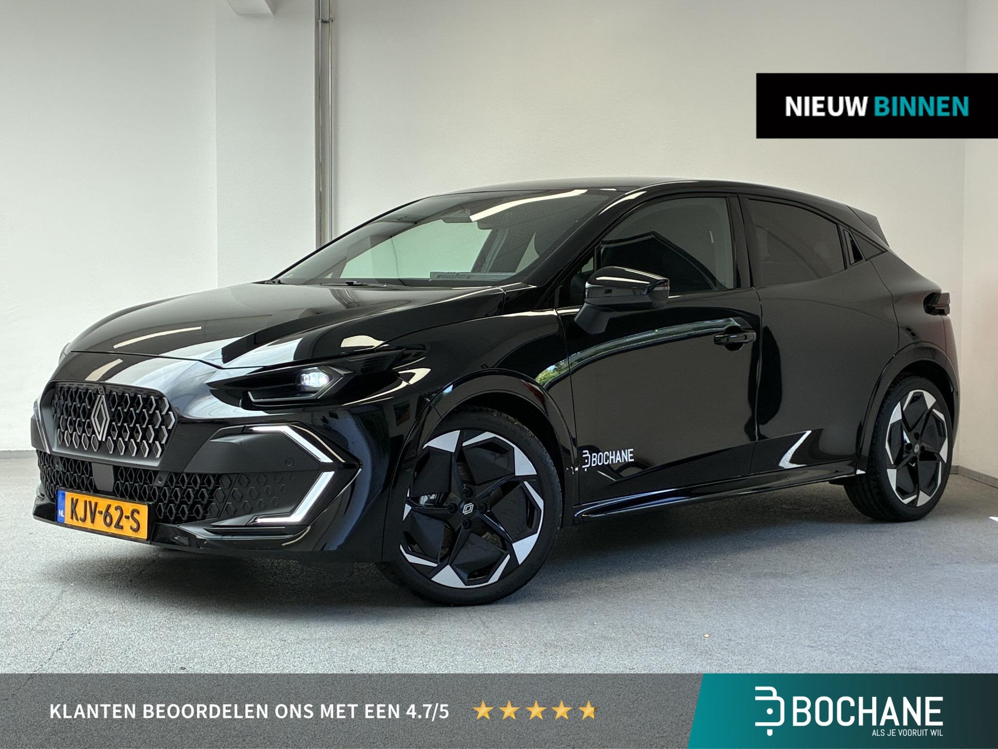 Renault Clio 1.8 Hybrid 160 techno | Demo |, Auto's, Renault, 4 cilinders, Met garantie (alle), 1246 kg, Zwart