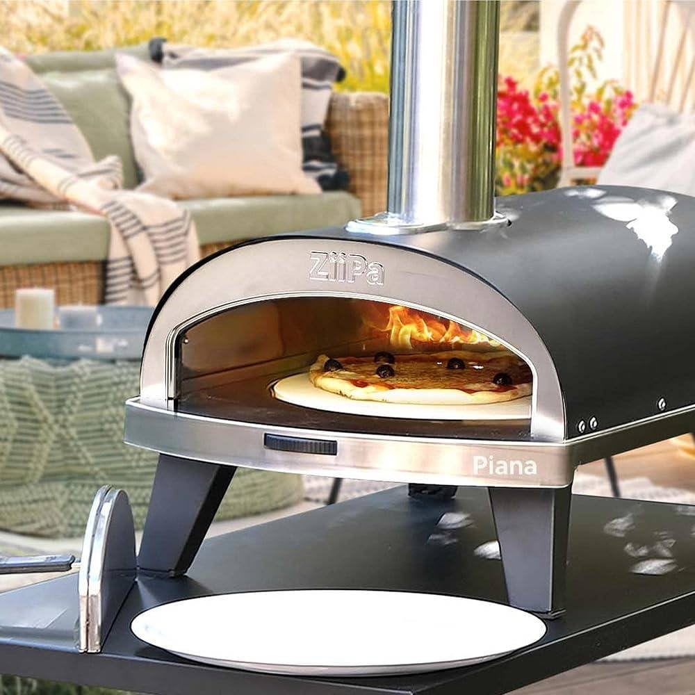 Pizza oven houtskool of gas Ziipa in verschillende kleuren, Verzenden, Nieuw, Ziipa