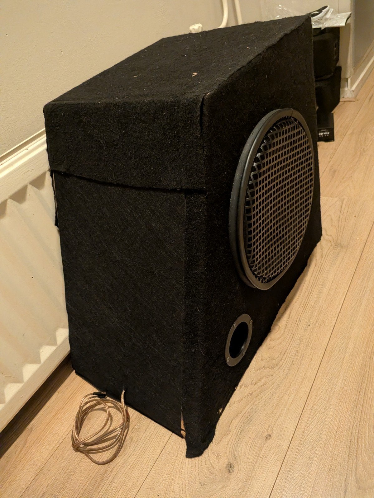 MTX Thunder 5000 USA Subwoofer in behuizing, Gebruikt, Subwoofer, Ophalen of Verzenden, Basreflex