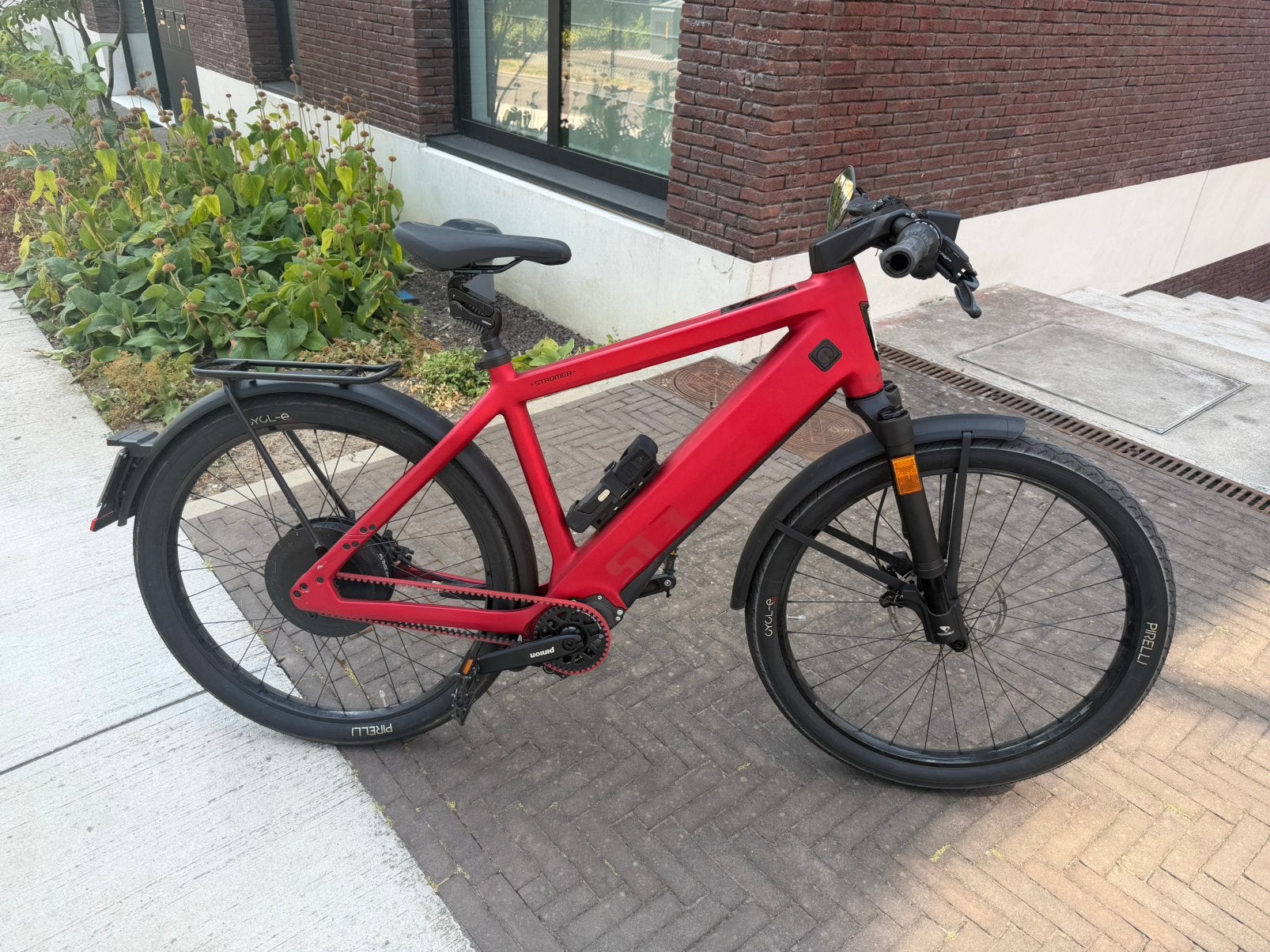 Stromer ST3 Pinion FULL OPTION + extra’s en weinig km’s., Ophalen, Zo goed als nieuw, Stromer