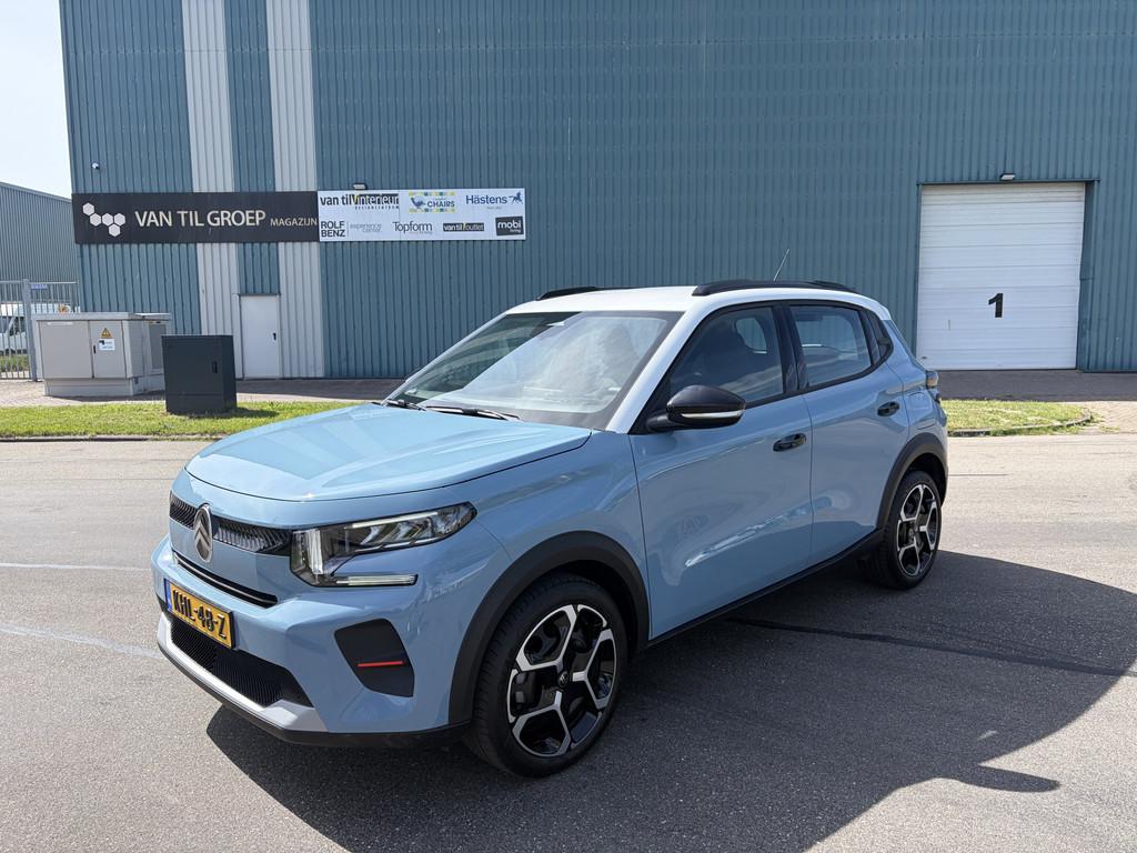 Citroën C3 1.2i Turbo 100pk Plus 6-Bak. Nieuwe auto met sle, Voorwielaandrijving, 1199 cc, Blauw, Bedrijf
