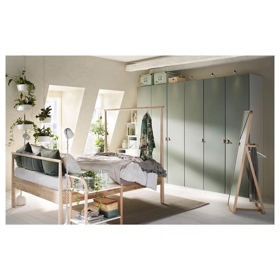 2 deuren Reinsvoll 50x229 met handgreep leer voor Pax, Huis en Inrichting, Kasten | Kledingkasten, Ophalen, 200 cm of meer, 50 tot 100 cm