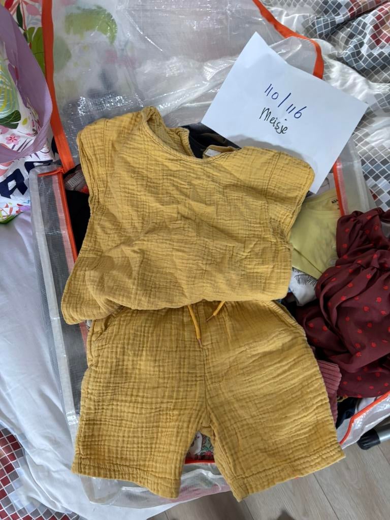 Meisjeskleding maat 116, Kinderen en Baby's, Kinderkleding | Maat 116, Ophalen of Verzenden, Zo goed als nieuw, Meisje
