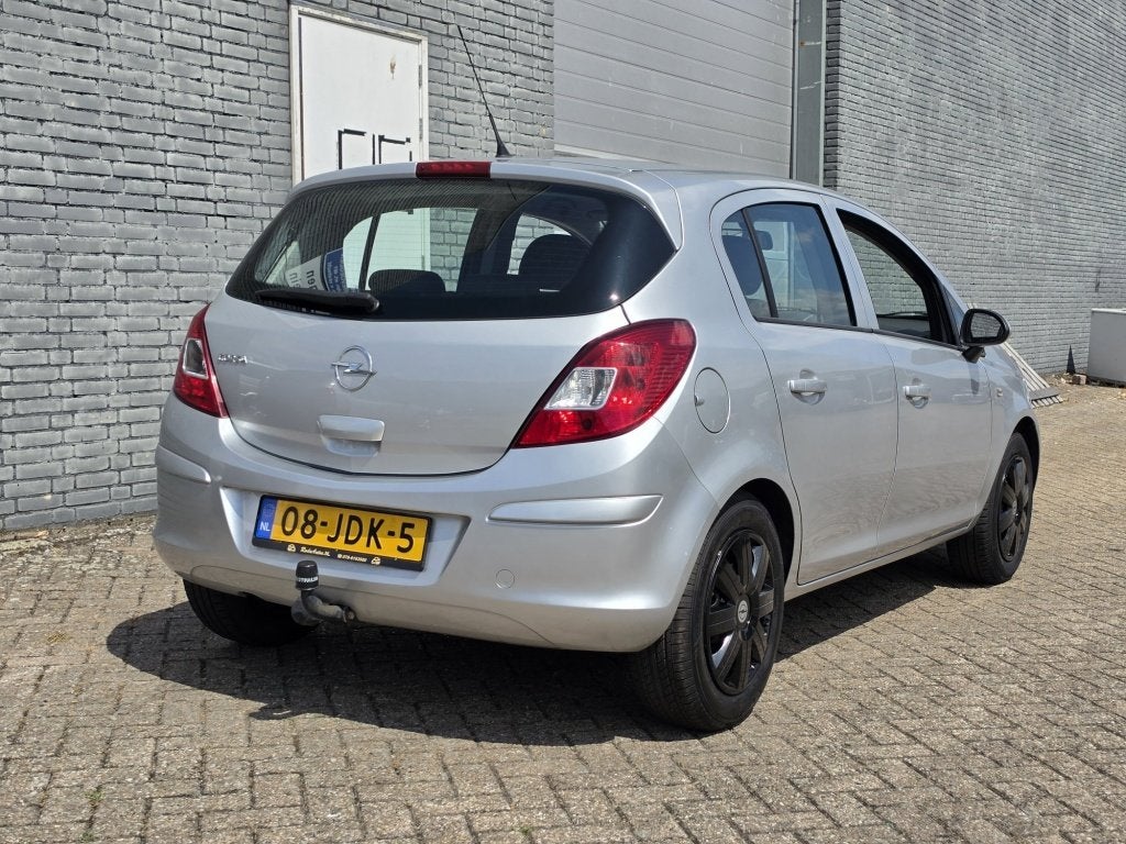 Opel Corsa 1.4-16V Enjoy Vol Automaat 5Drs Airco ✅, Automaat, 15 km/l, Gebruikt, 4 cilinders