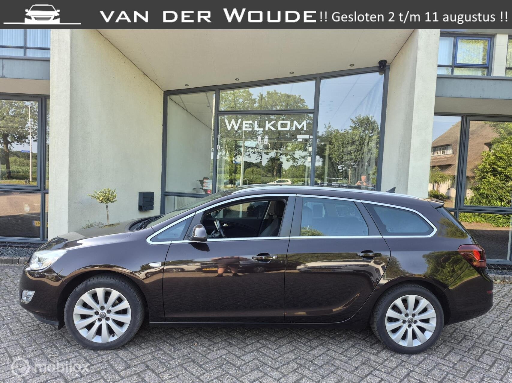 Opel Astra Sports Tourer 1.4 Turbo Cosmo|Clima|Cruise|Navi!, Auto's, Voorwielaandrijving, Euro 5, 4 cilinders, Leder en Stof