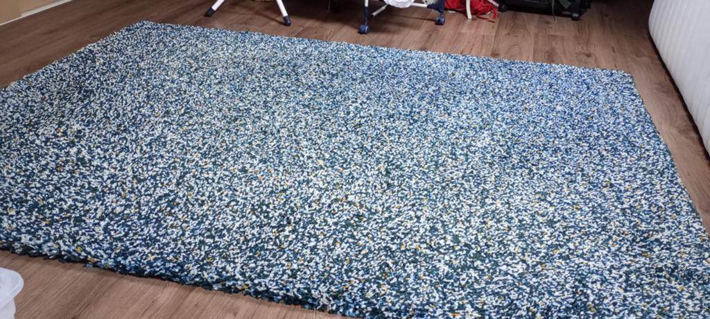 Vloerkleed Ikea hoogpolig, Ophalen, 150 tot 200 cm, 200 cm of meer, Zo goed als nieuw