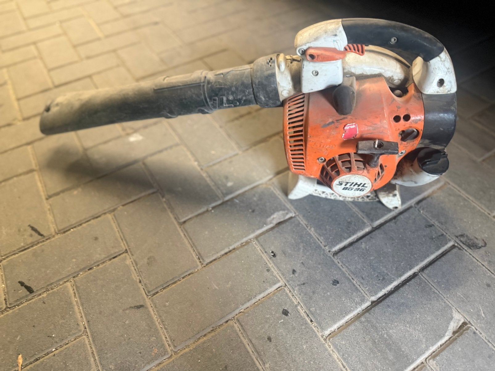 Stihl bladblazer, Ophalen, Zo goed als nieuw, Benzine
