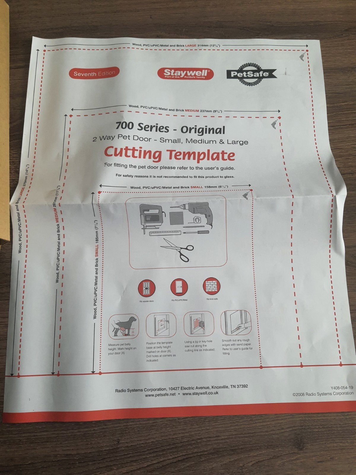 PetSafe Staywell 700(Medium) - Frame and Stalen Bouten, Dieren en Toebehoren, Ophalen of Verzenden
