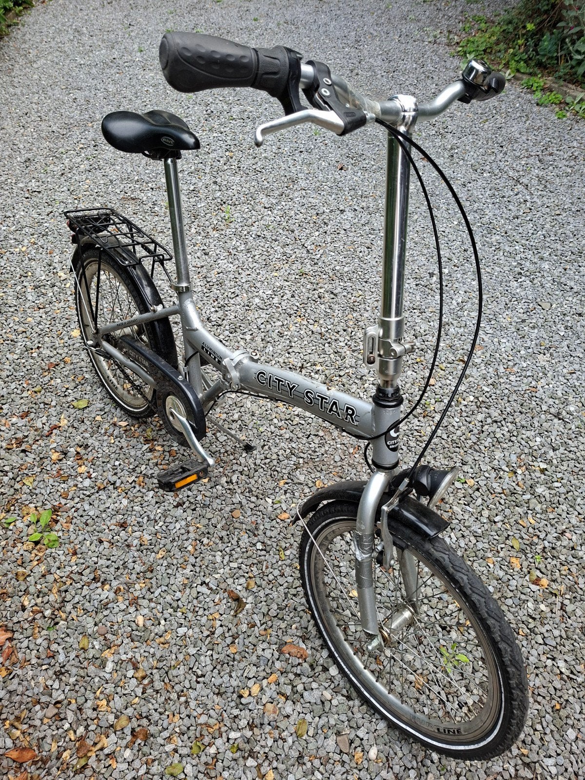 City Star opvouwbare fiets, aluminium, 20 inch wielen, Fietsen en Brommers, Ophalen, 20 inch of meer
