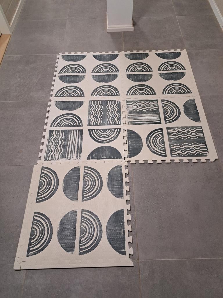 Zachte  kunststof tegels 16 stuks voor plaatsen op terras, Tuin en Terras, Tuinhuizen, Kunststof, Minder dan 200 cm, 1 raam, Ophalen