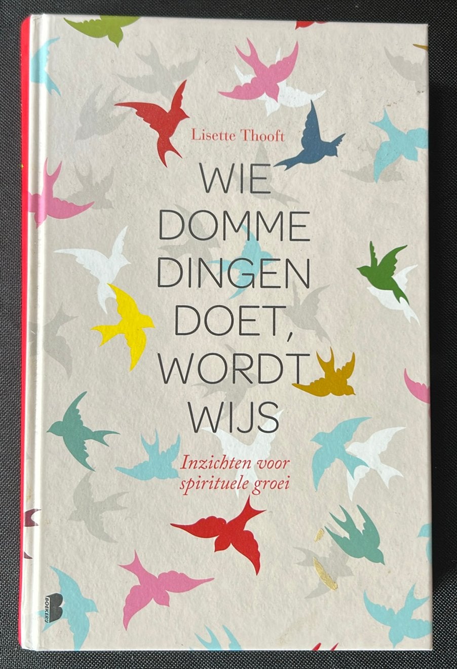 Lisette Thooft - Wie domme dingen doet wordt wijs, Spiritualiteit algemeen, Overige typen, Ophalen of Verzenden, Zo goed als nieuw