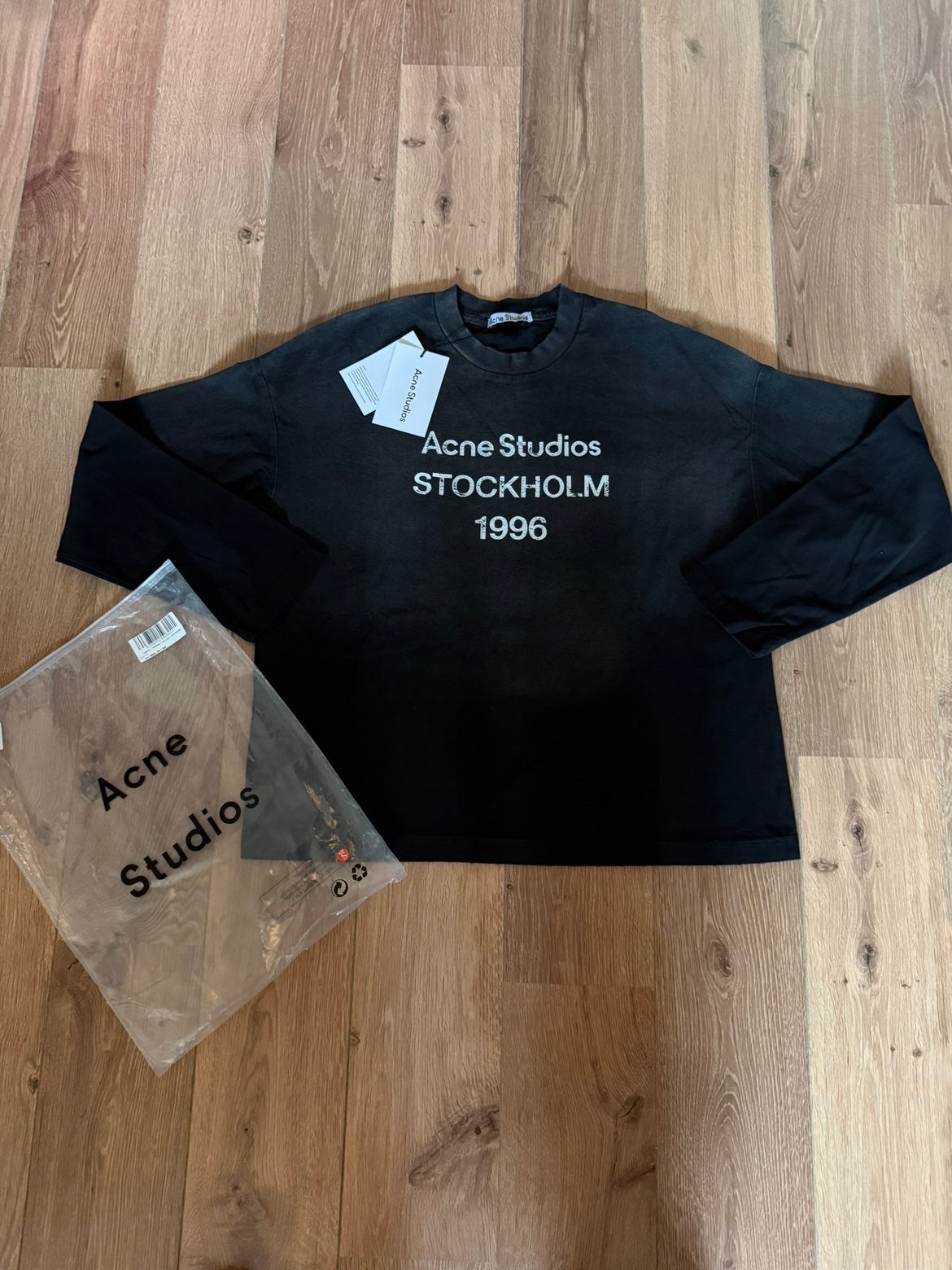 Acne Studios Longsleeve Black, Ophalen of Verzenden, Zo goed als nieuw, Zwart