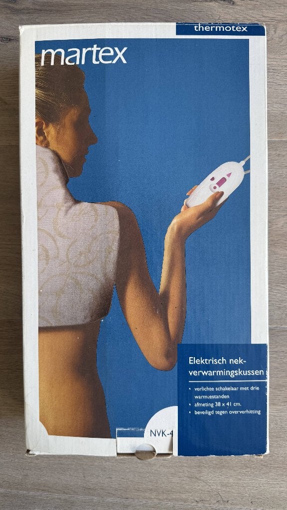 Martex Thermotex Elektrisch Nekverwarmingskussen, Ophalen, Eenpersoons, Beige, Overige materialen
