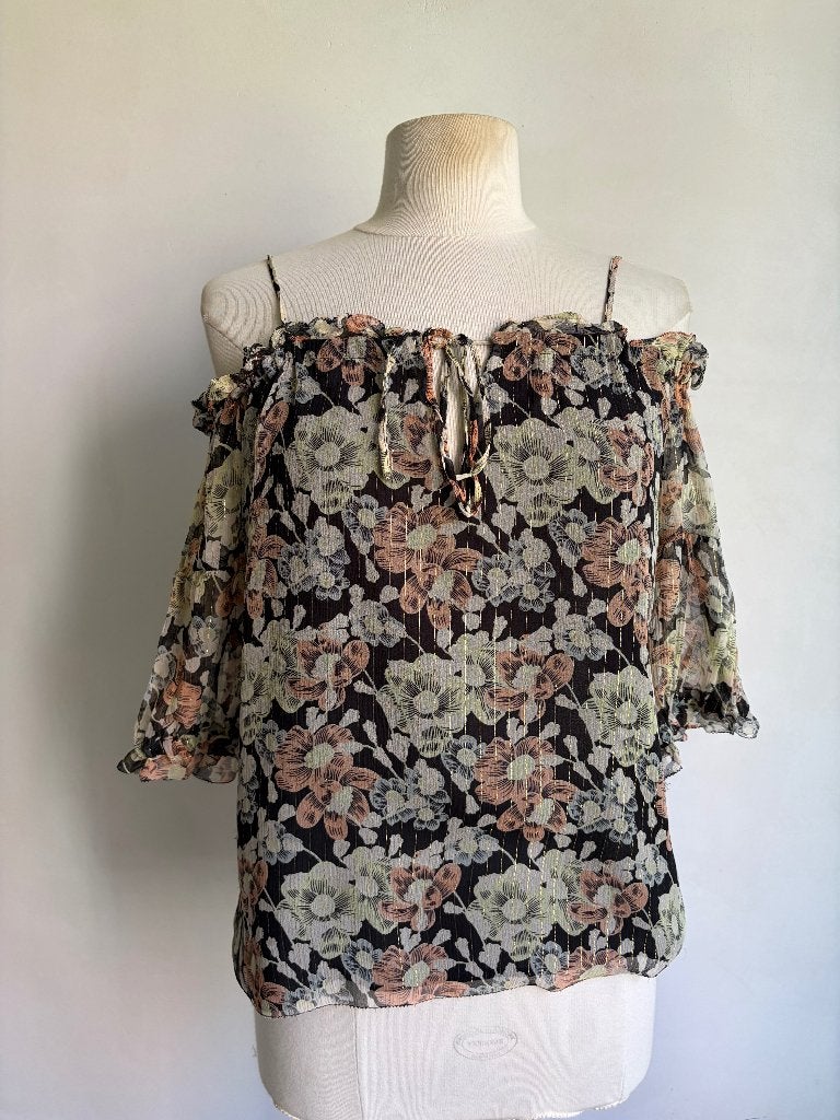 the kooples top, Verzenden, The kooples, Zo goed als nieuw, Korte mouw