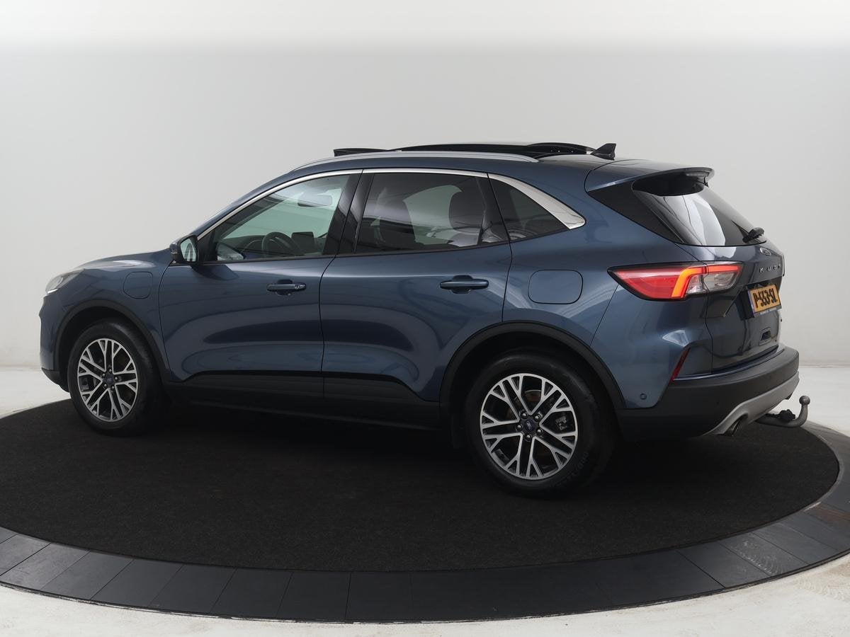 Ford Kuga 2.5 PHEV Titanium | SOH 97,4% | Camera | Trekhaak, Auto's, Gebruikt, Euro 6, 4 cilinders, Blauw