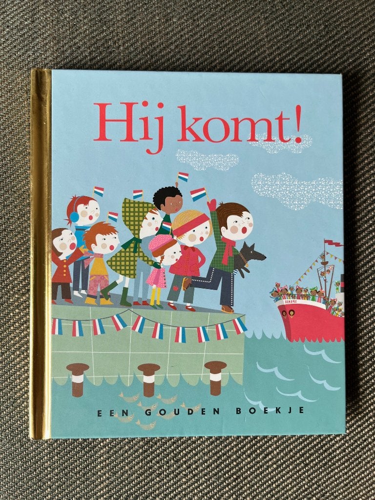 Gouden Boekjes - Hij komt! (Hardcover), Caroline Ellerbeck, Fictie algemeen, Ophalen of Verzenden, Zo goed als nieuw