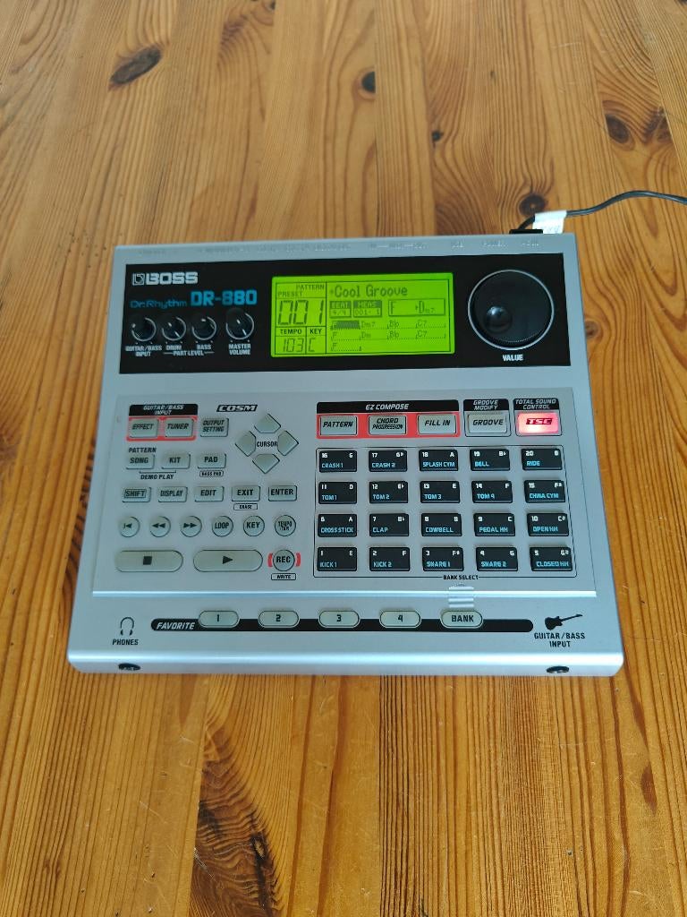 Boss DR-880 | Dr. Rhythm Drumcomputer, Muziek en Instrumenten, Drumcomputers, Ophalen of Verzenden, Gebruikt, Boss
