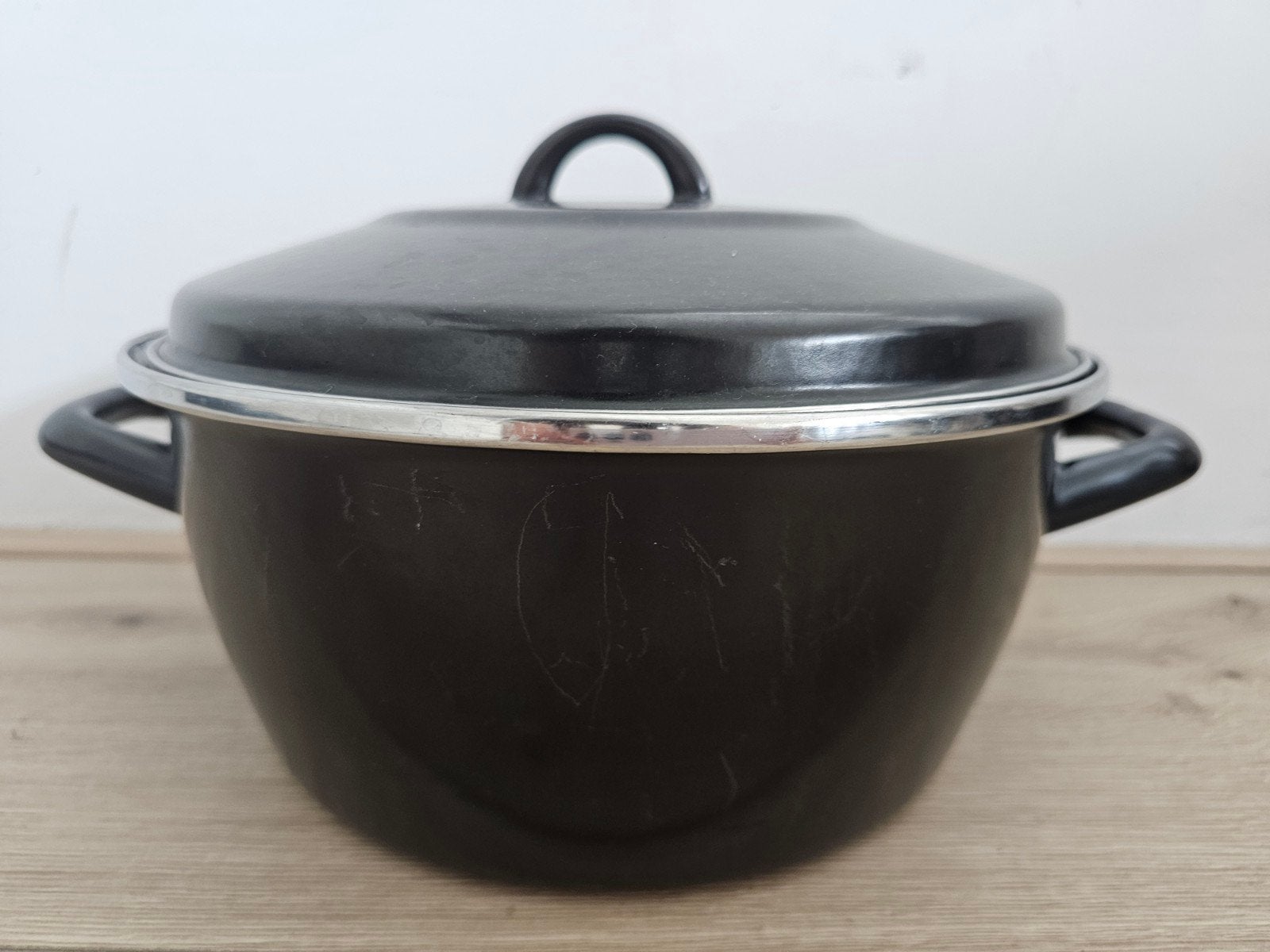 Pan - Perfecte staat!, Ophalen, Met deksel, Zo goed als nieuw, Rvs
