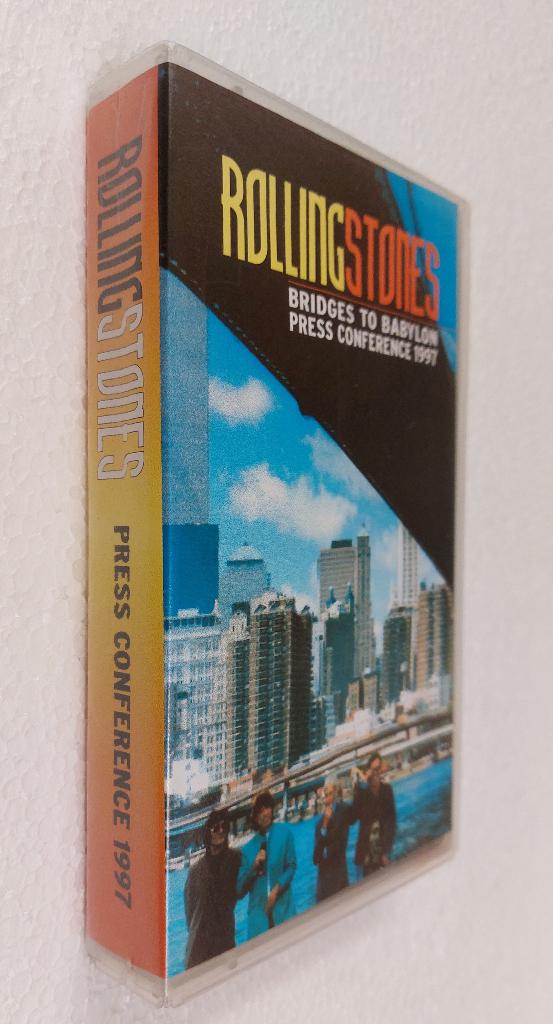 Rolling Stones PROMO VIDEO Press Conference 1997 Bridges to, Verzenden, Gebruikt, Gebruiksvoorwerp