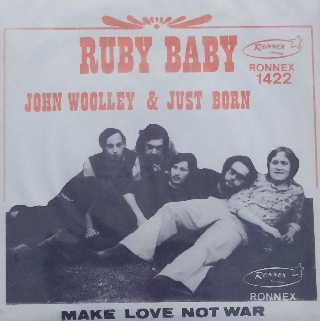 John Woolley & Just born - Ruby baby, 7 inch, Zo goed als nieuw, Pop, Overige typen