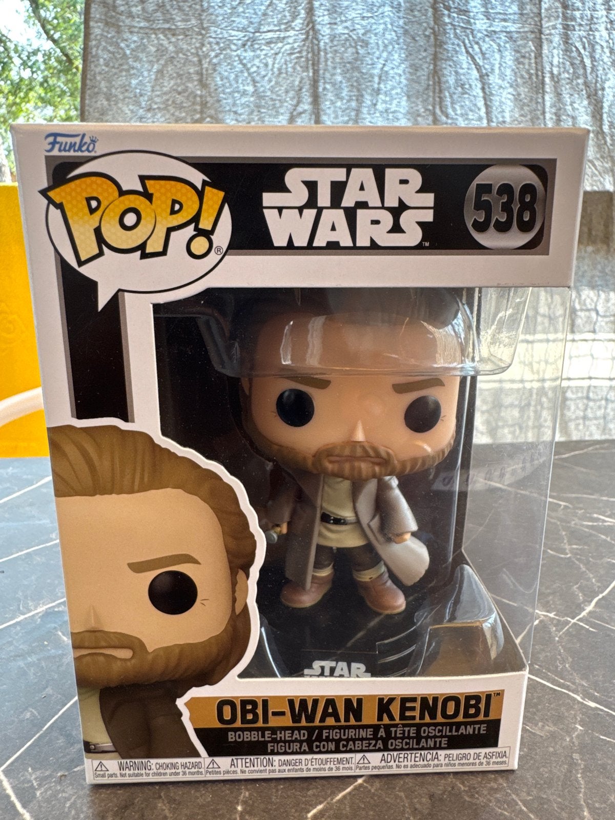 Funko Pop! Star Wars Obi-Wan Kenobi #538 Bobble-Head, Ophalen of Verzenden, Nieuw