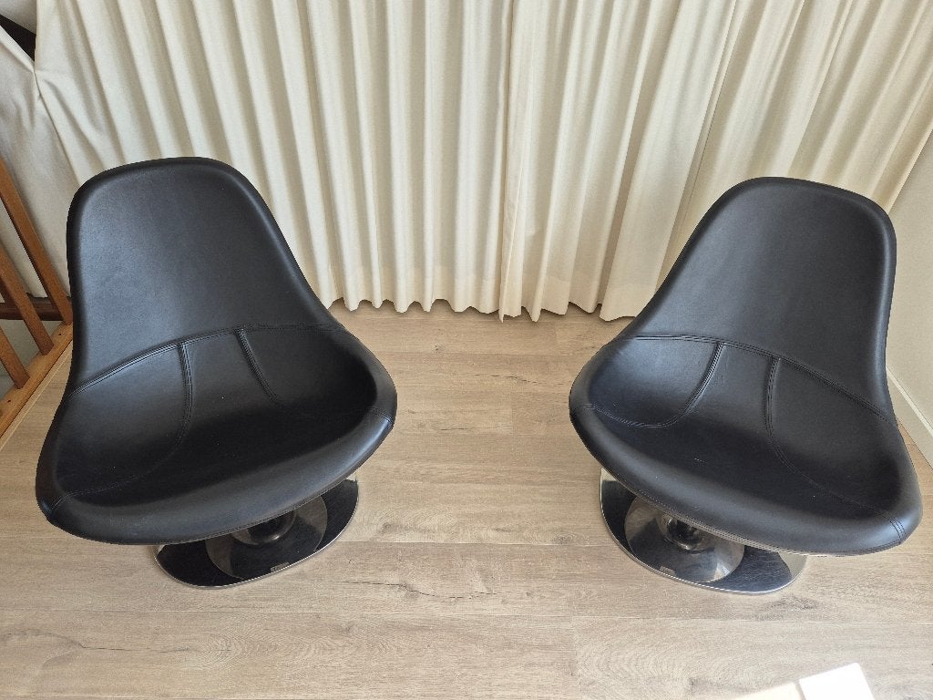 IKEA Tirup draaifauteuils (2x), Ophalen, Gebruikt, 75 tot 100 cm, 75 tot 100 cm