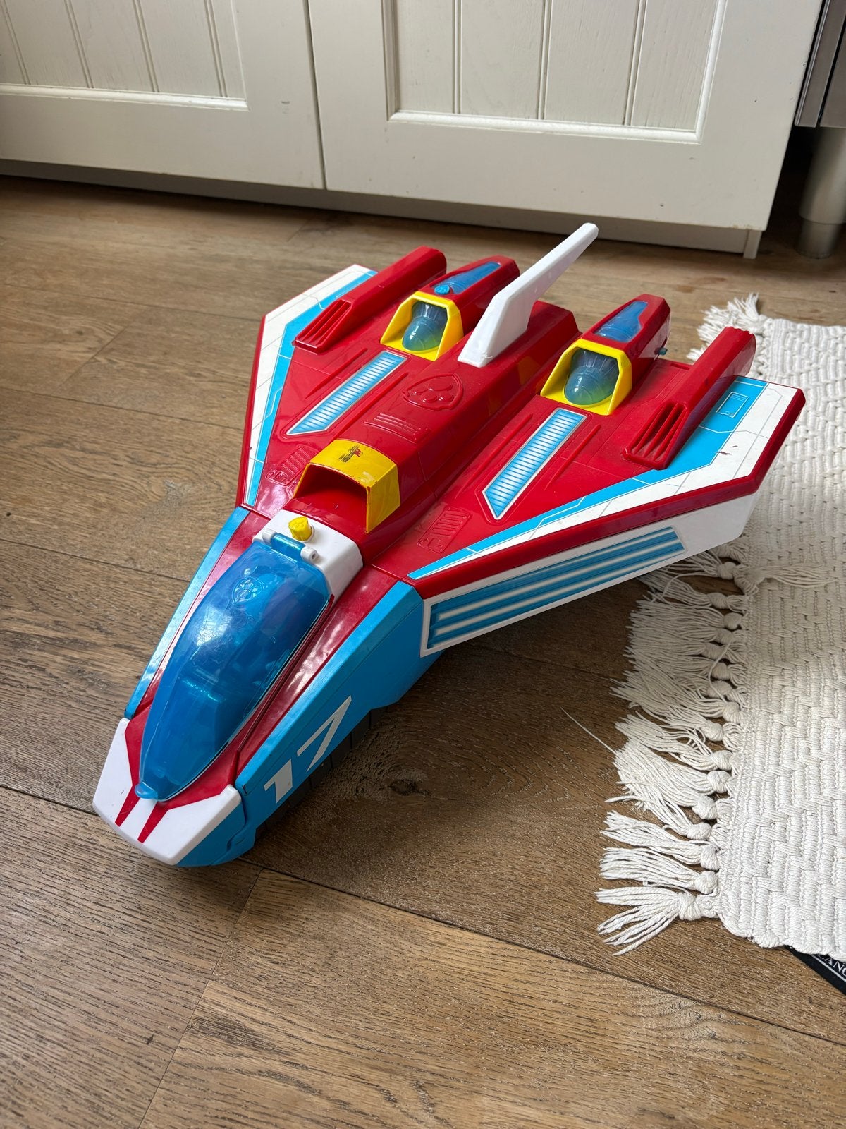 Paw Patrol Mega Jet met Ryder - Geluiden werken!, Ophalen of Verzenden, Gebruikt