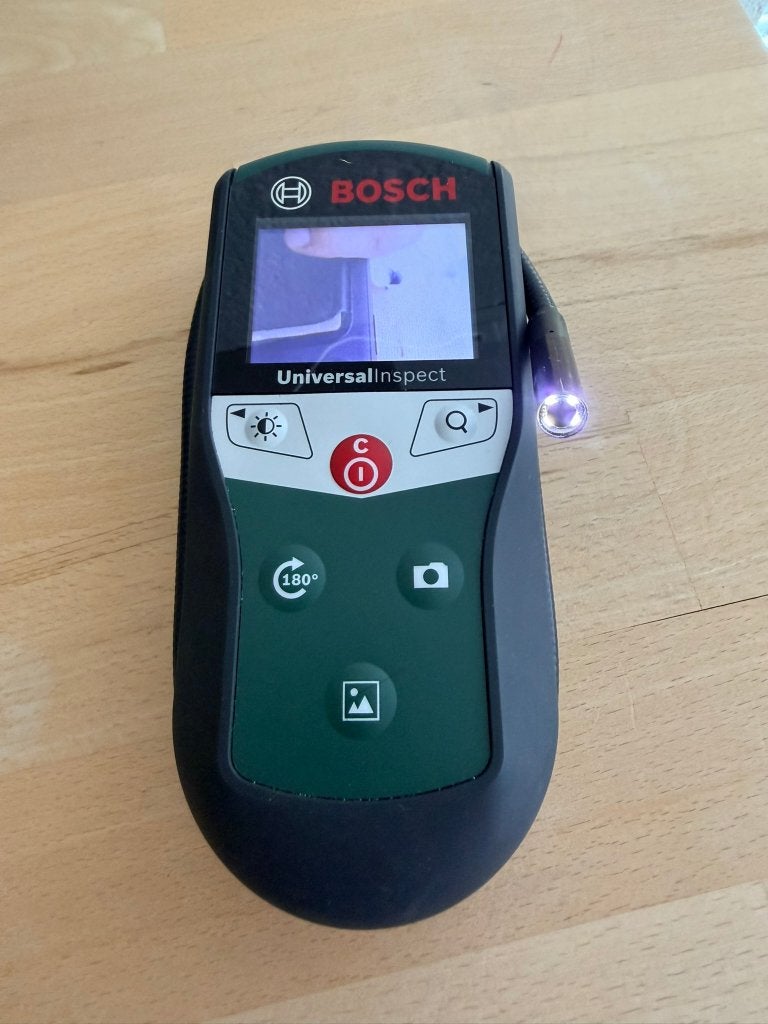 Bosch UniversalInspect - Inspectiecamera + accessoires, Doe-het-zelf en Verbouw, Ophalen of Verzenden, Zo goed als nieuw, Overige meters