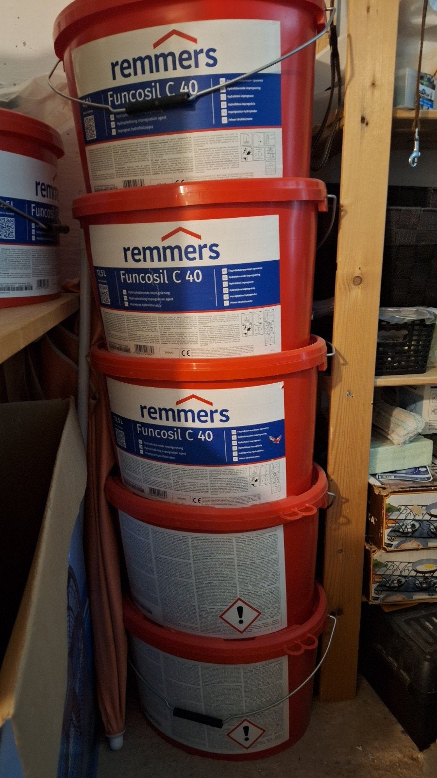 5 emmers Remmers Funcosil C 40 impregneermiddel 12,5 liter, Ophalen of Verzenden