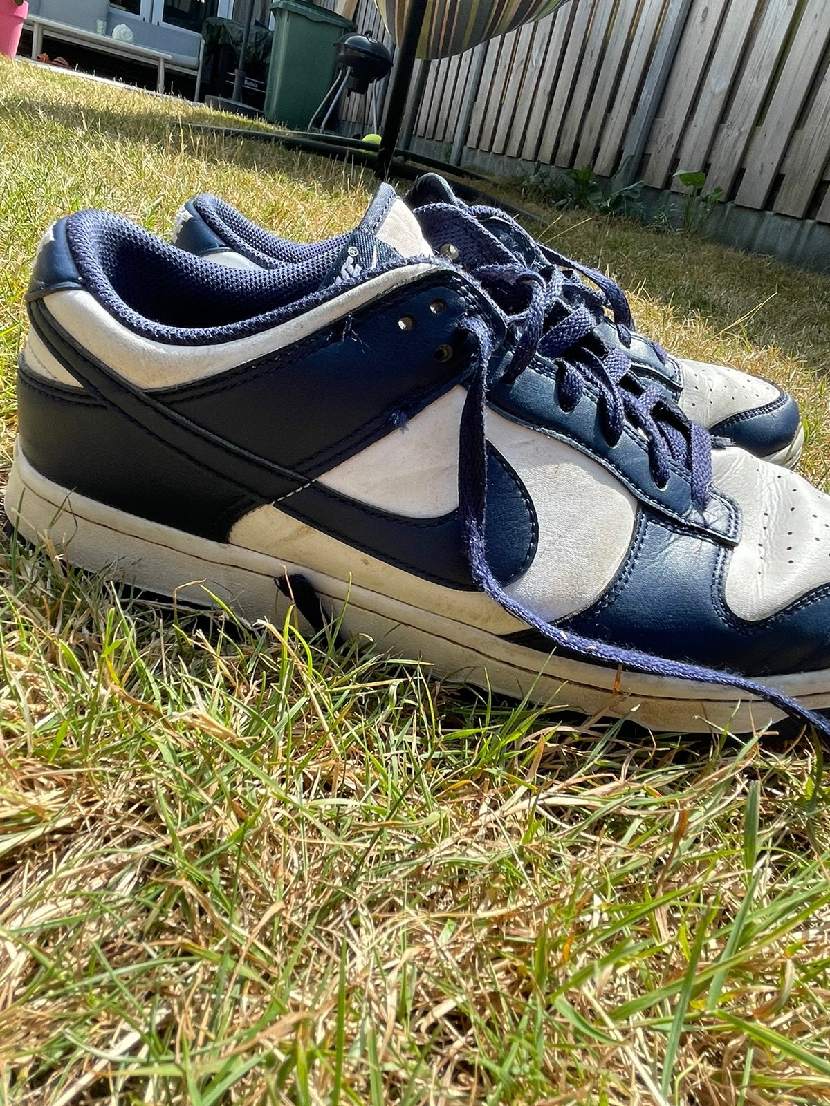 Panda dunk Nikes donkerblauw, Kleding | Heren, Schoenen, Ophalen, Blauw, Sneakers of Gympen, Gedragen