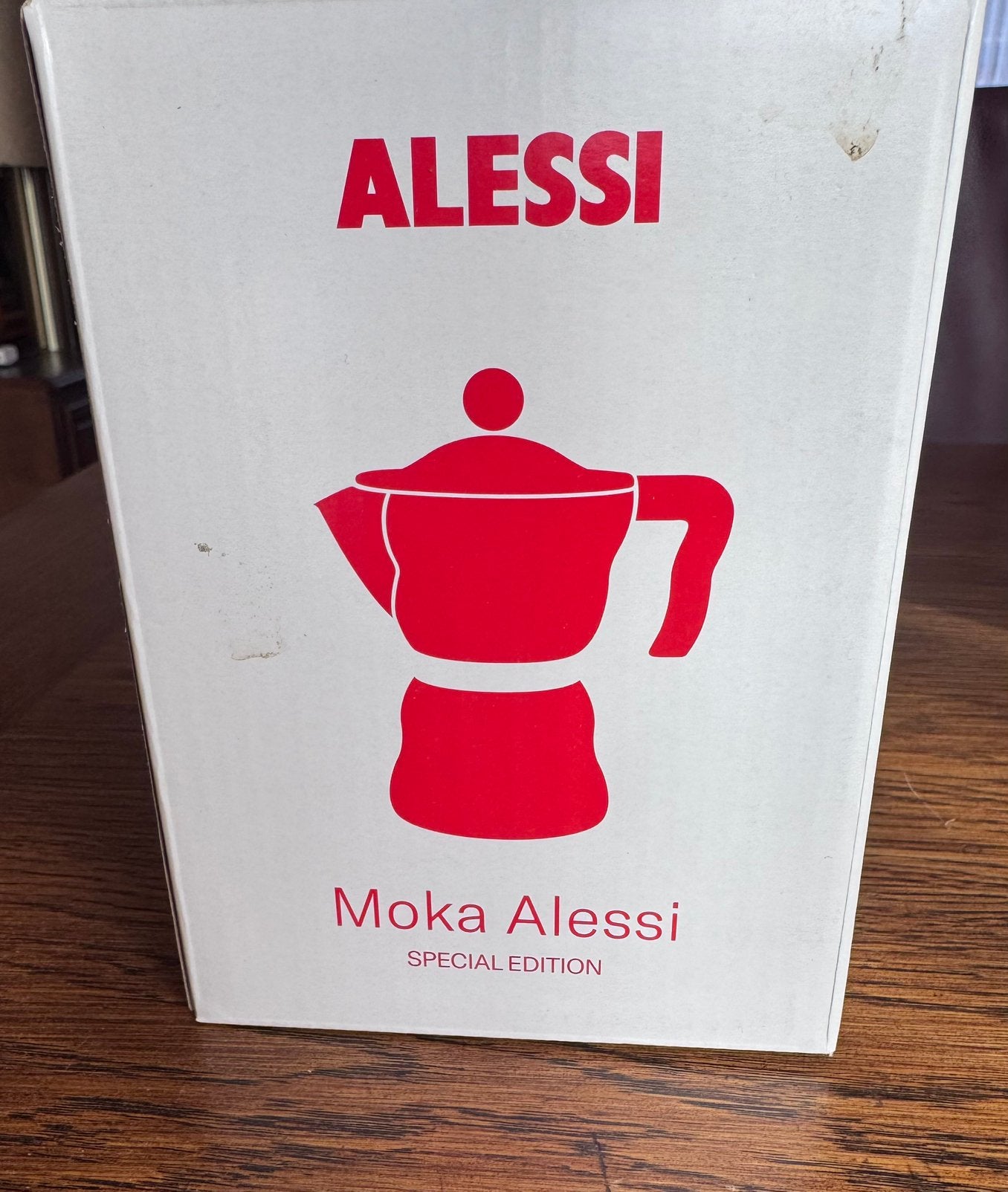 ALESI  kleine moka koffie perculator, Ophalen of Verzenden, Zo goed als nieuw