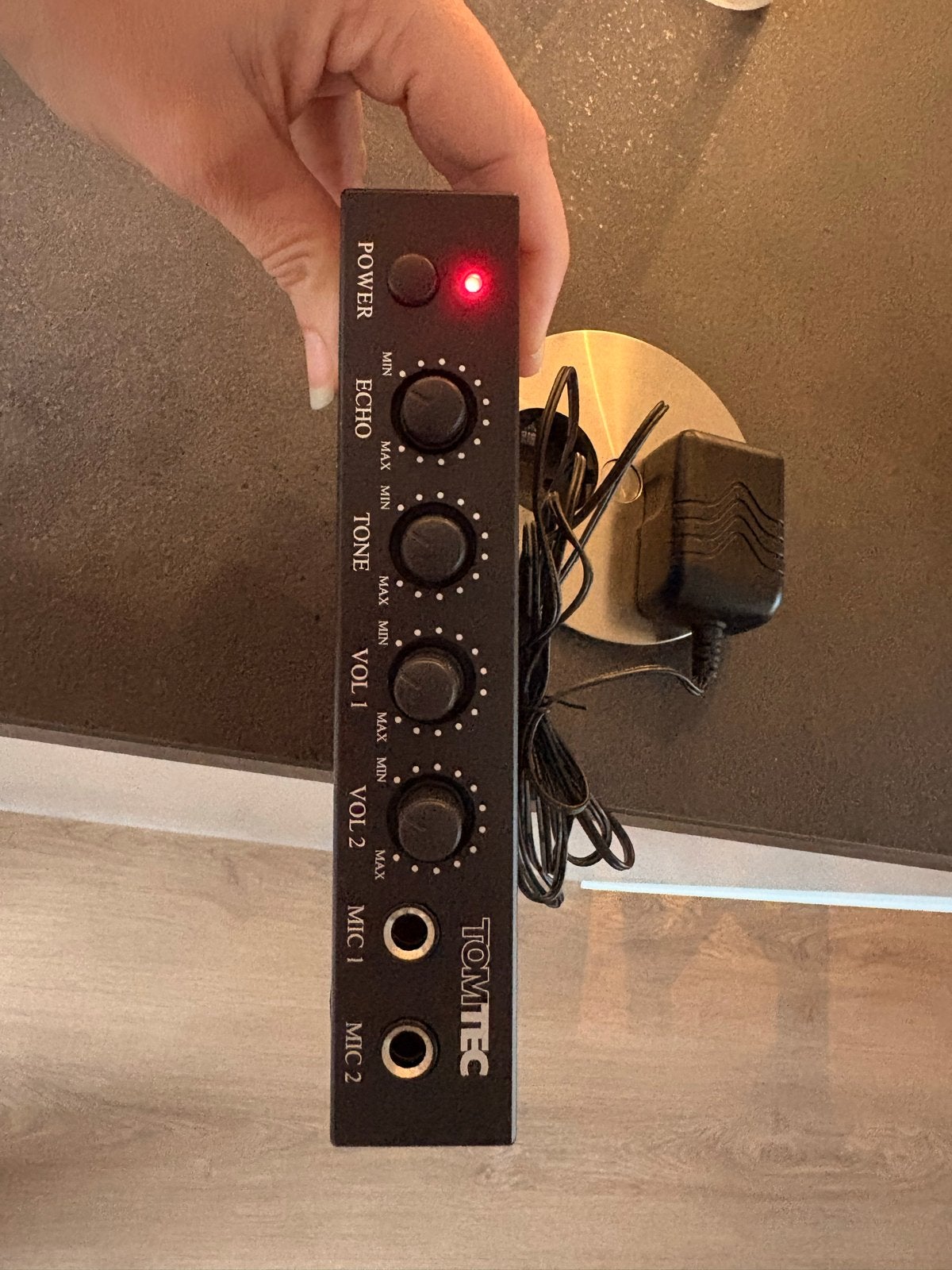 Tomitec Karaoke Set met Microfoons en Mixer, Ophalen, Zo goed als nieuw, Complete set