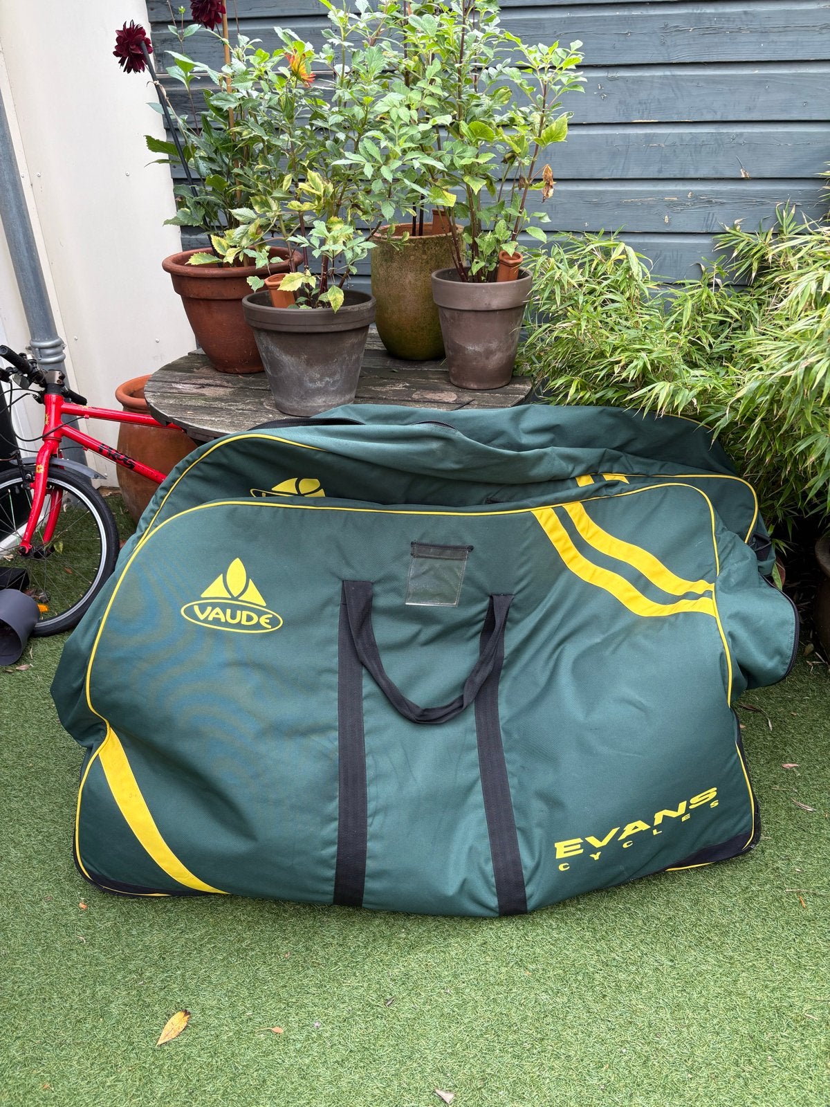 Vaude Fiets Reistas - 125x90x33 cm, Ophalen, Zo goed als nieuw