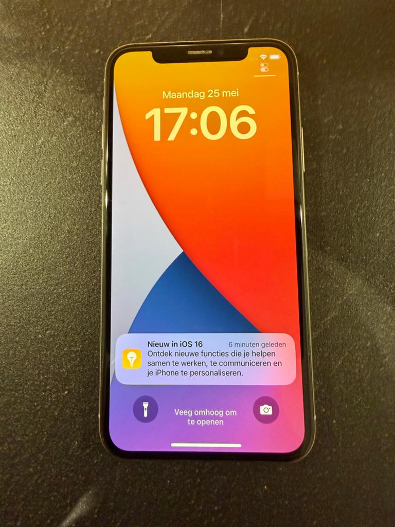 Apple iPhone X 64GB Wit - in perfecte staat, Telecommunicatie, Mobiele telefoons | Apple iPhone, Wit, Zo goed als nieuw, 64 GB