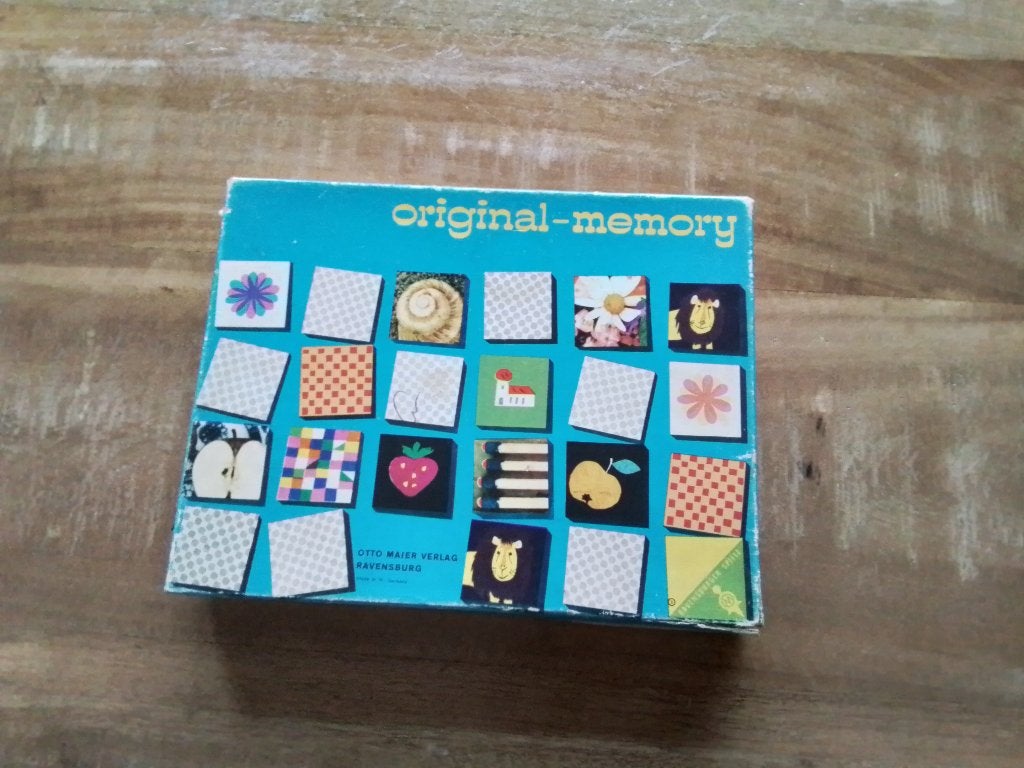 Memory een spel van ongeveer 60 jaar oud, Ophalen, Gebruikt, Overige typen