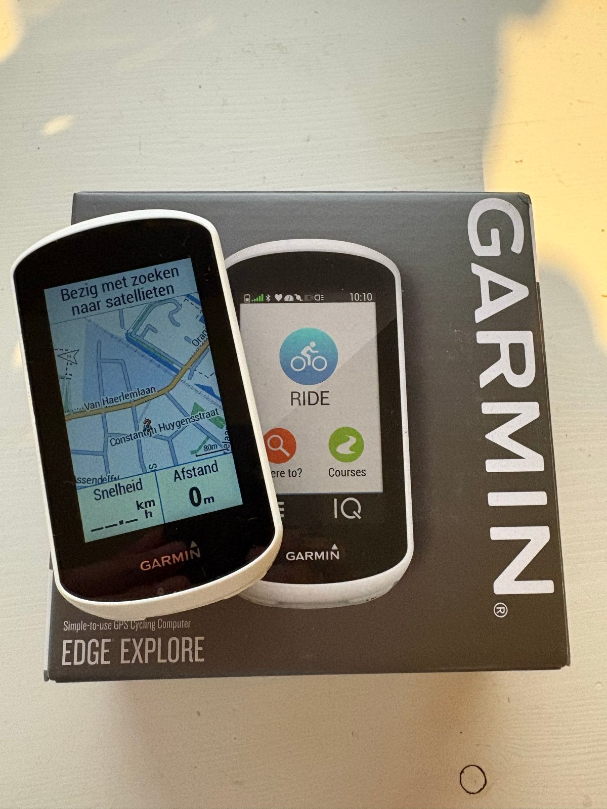 Garmin Edge Explore fietscomputer met navigatie, Ophalen, Draadloos, Zo goed als nieuw