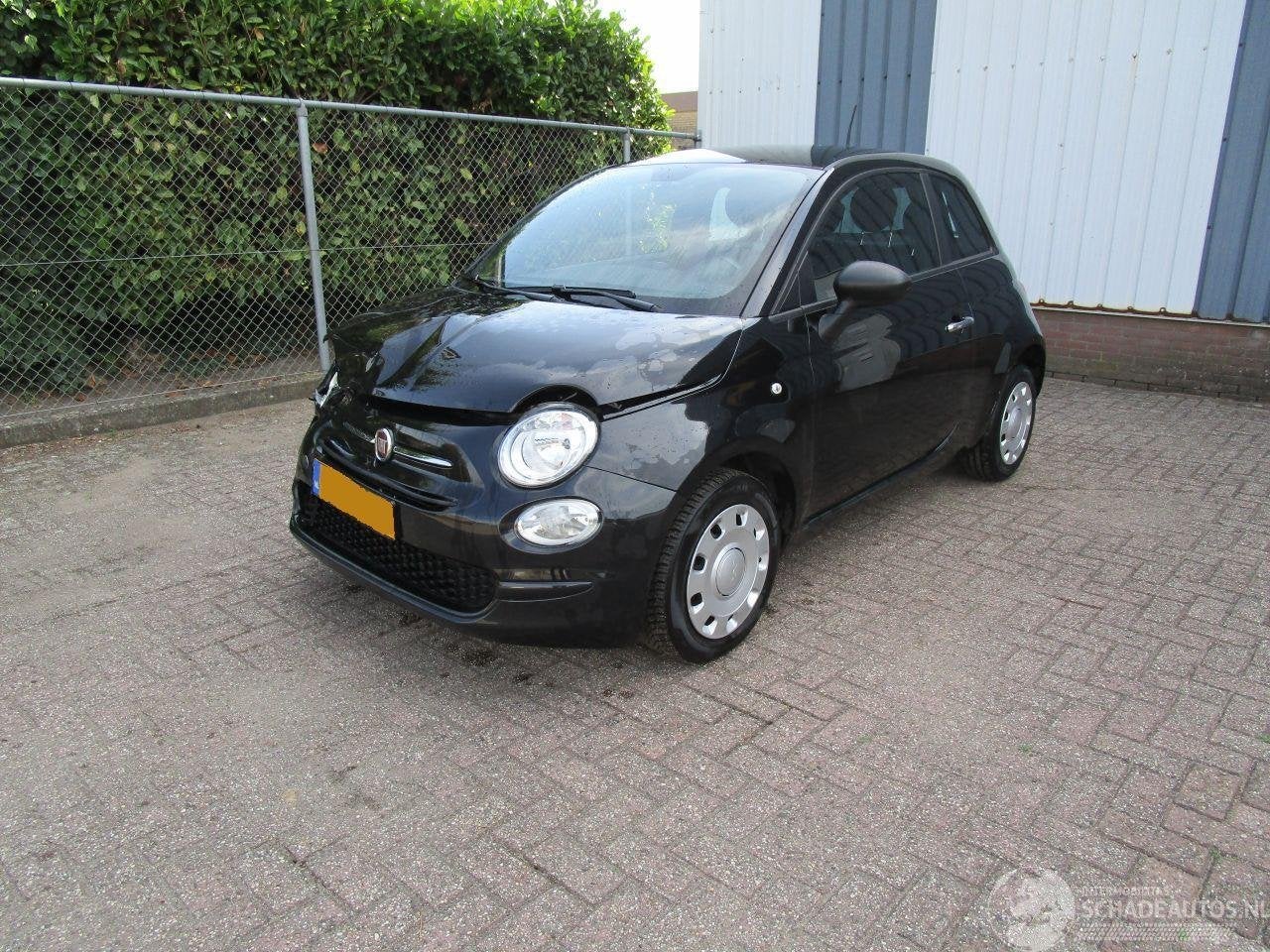 Fiat 500 1.0 Hybride Navi Airco (bj 2022), Webaccessibility@stellantis.com, Overige carrosserieën, Stellantis N.V., Zwart