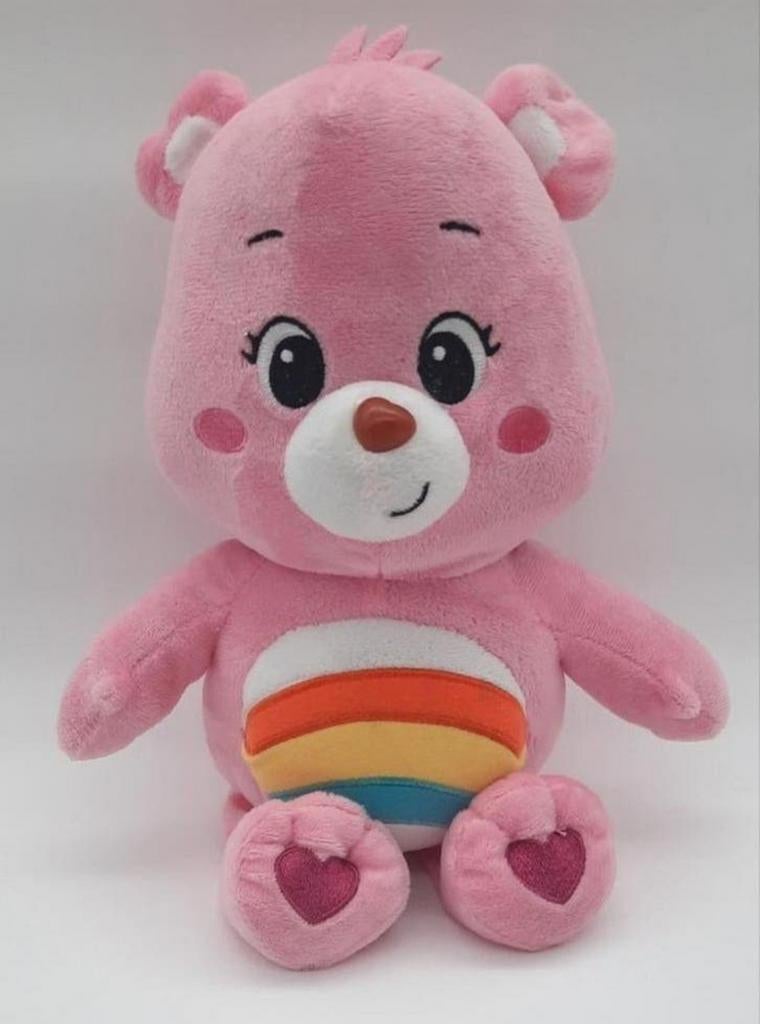 Troetelbeer / Care Bears Cheer Bear ca. 30cm uit 2020, Ophalen of Verzenden, Zo goed als nieuw, Overige typen, Middelgroot (20 tot 80 cm)