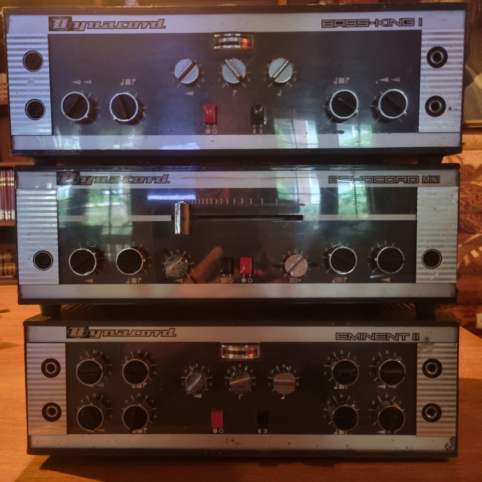 Dynacord Bass-King I, Echocord Mini, Eminent II -Vintage Set, Overige merken, Ophalen of Verzenden, Minder dan 60 watt, Gebruikt