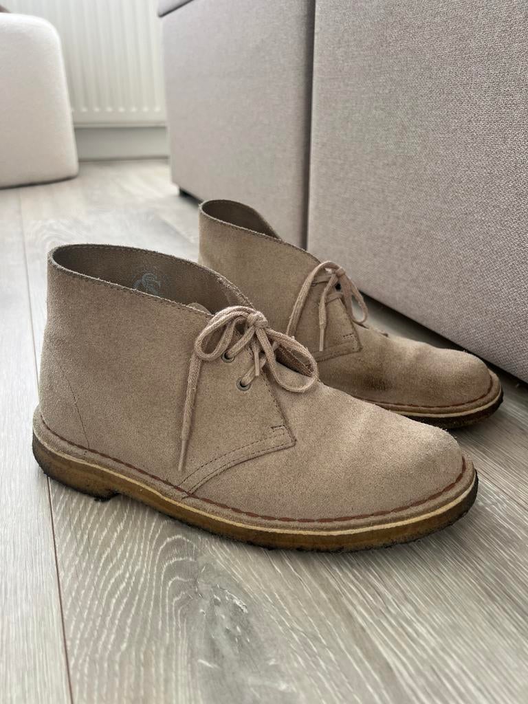 Originele Clarks - beige, Kleding | Dames, Schoenen, Gedragen, Werkschoenen, Beige, Ophalen of Verzenden